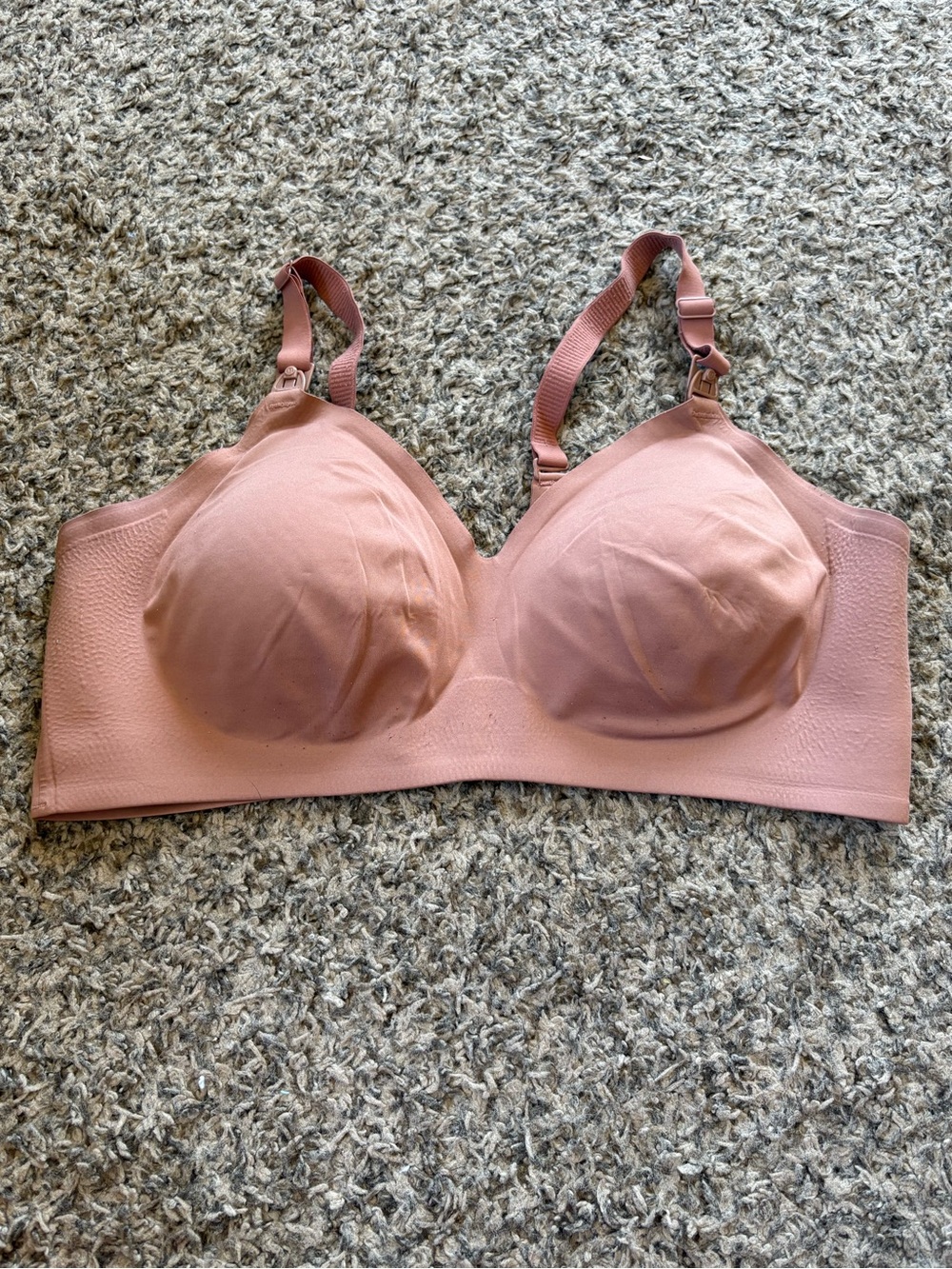Momcozy Maternity Nursing Bra Nude XXL